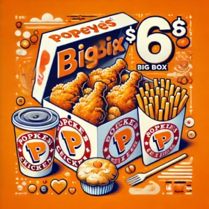 Popeyes $6 Box