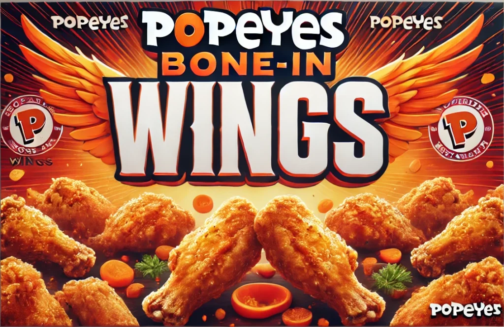 Popeyes Bone-In Wings