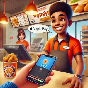 does popeyes take apple pay