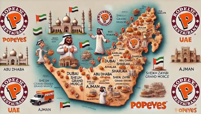 Popeyes UAE locations